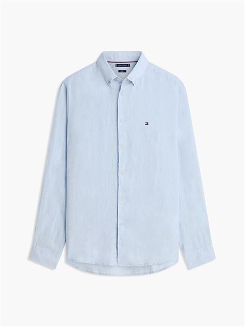 pigment dyed li solid rf shirt TOMMY HILFIGER | MW0MW41530C1O